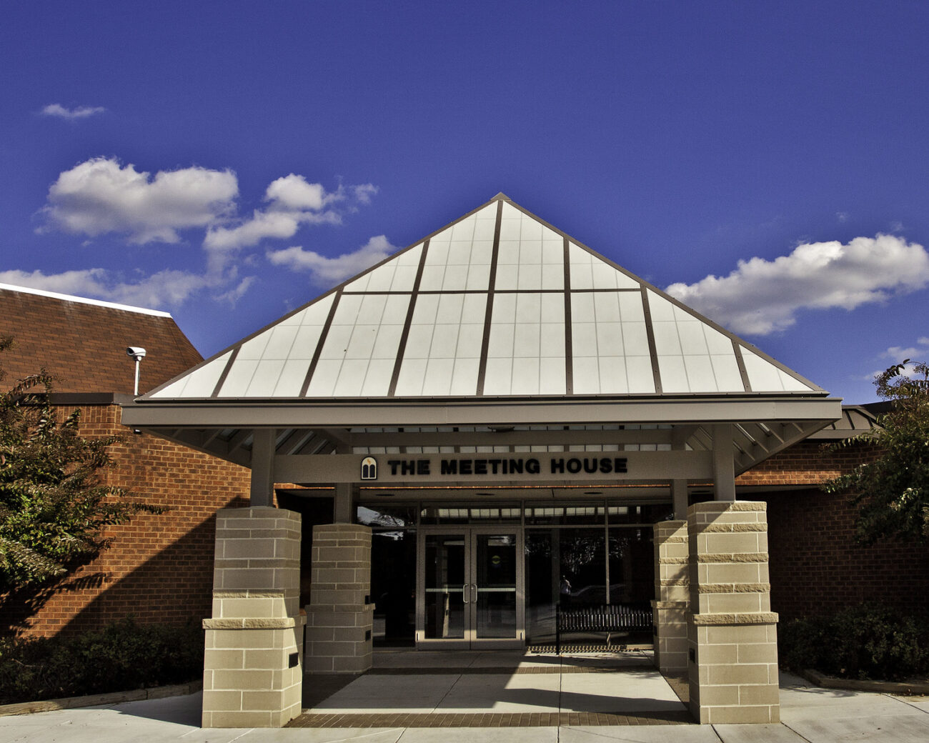 Entrance to The Meeting House in Columbia, Maryland